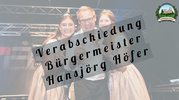 Hansjörg Höfer Verabschiedung mit T-Band 2022