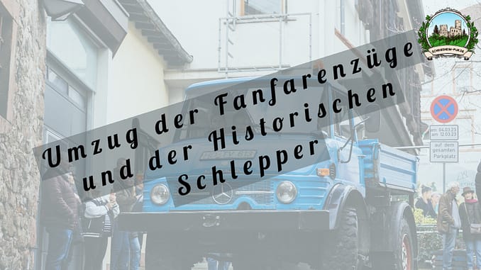 Umzug der Fanfarenzüge und der Historischen Schlepper 2023-1