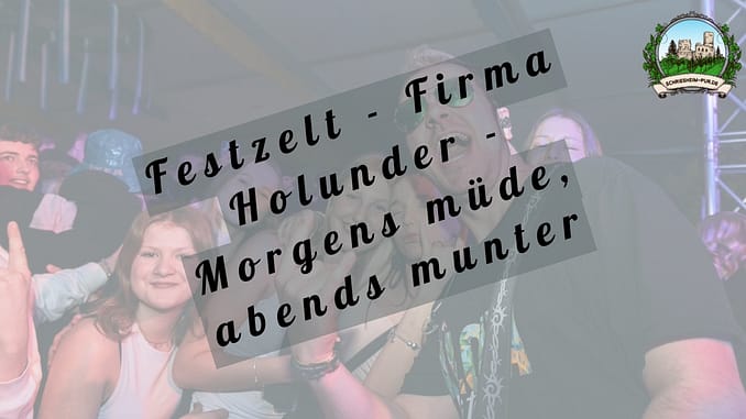 Festzelt Mathaisemarkt 2024 - Firma Holunder